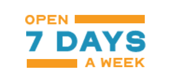 Open 7 Days
