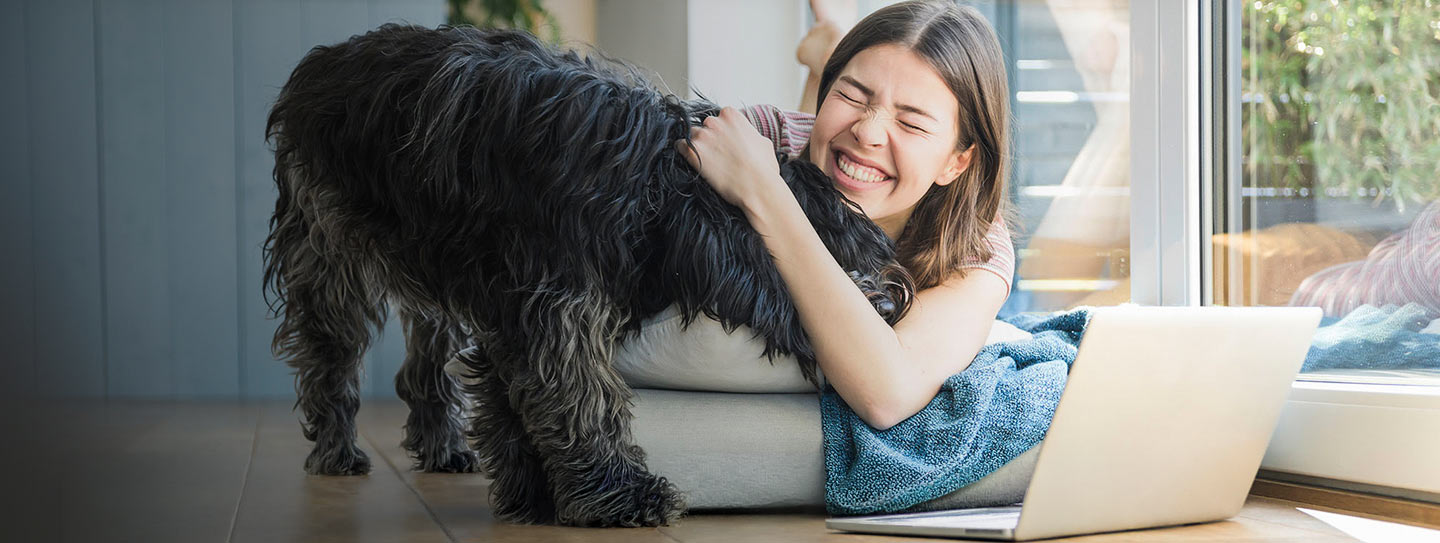 Woman with Dog