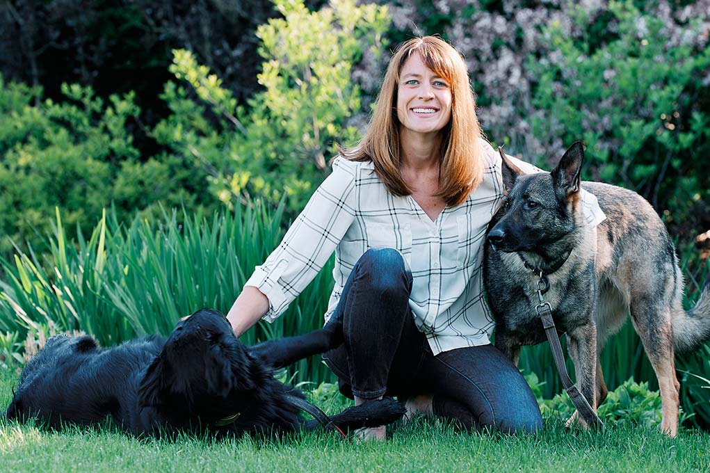 Ross Park vet with dog
